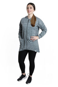 Medium Grey Performance Short Jacket